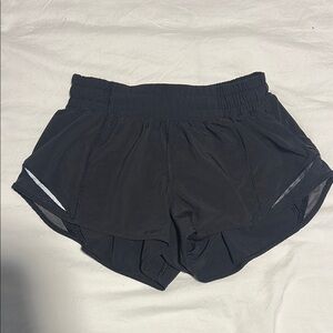 Black Women's Lululemon Shorts